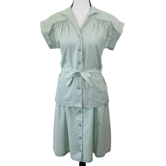 Vintage Bobbie Brooks 2pce Skirt Outfit Womens Small Casual Hipster Twee Casual - Picture 2 of 12